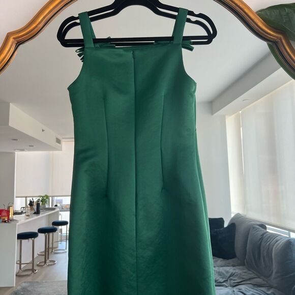NWT LK Bennett Emerald Green mini dress - Picture 7 of 8